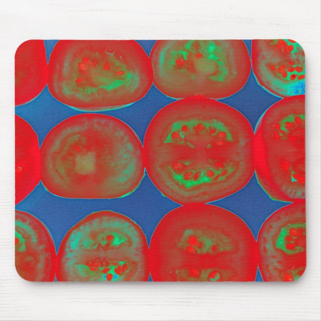 Mousepad Fatias de tomate (Frente)