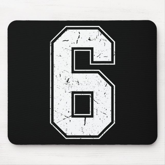 Mousepad Fato Combinante Número 6 67 Fato Meme Angustiado (Frente)