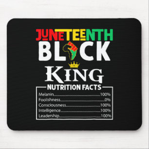 Mousepad Fatos Nutricionais 1865 Rei Negro