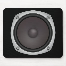 Mousepad Faux Loudspeaker