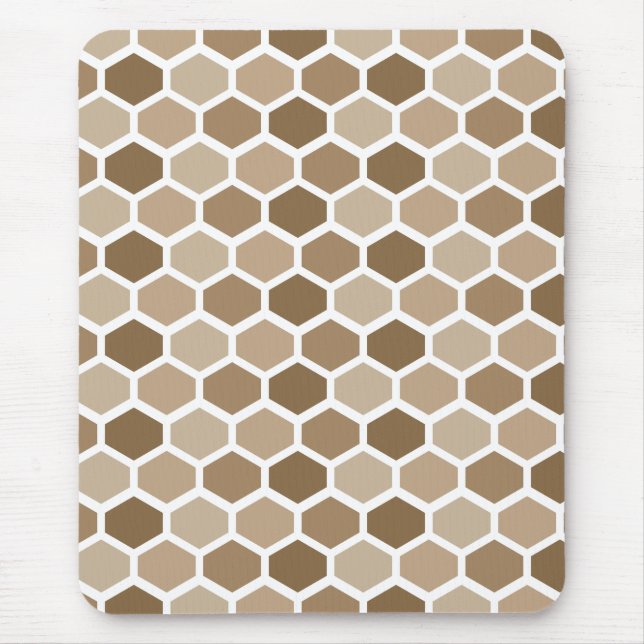Mousepad Favo de Mel na Areia (Frente)