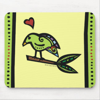 MOUSEPAD FAVORITO DO CLIENTE - "PAPOILA" O VERDE DO PÁSSARO