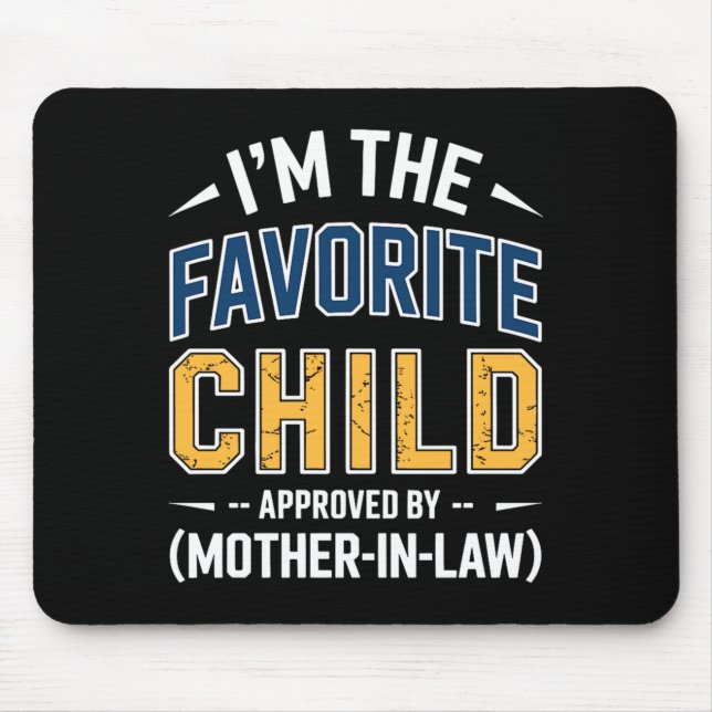 Mousepad Favorito Retro Criança Nora Aprovada (Frente)