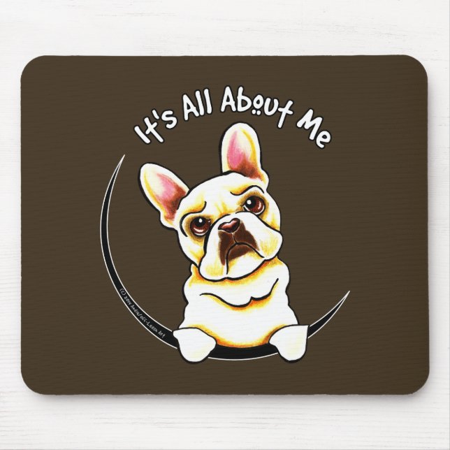 Mousepad Fawn French Buldogue É Tudo Sobre Mim (Frente)