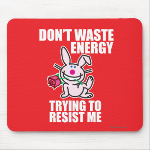 Mousepad Faz não a energia Waste