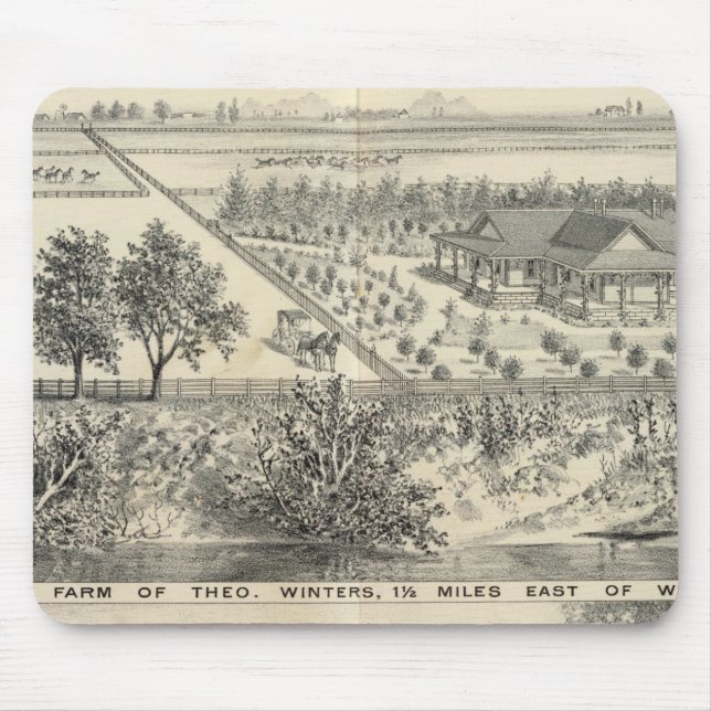 Mousepad fazenda T Winters (Frente)