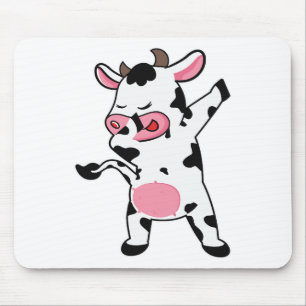 Mousepad Fazendeiro Dabbing Vaca Dança Dab