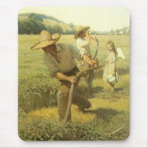 Mousepad Fazendeiros Vintage, De Volta à Fazenda por NC Wye