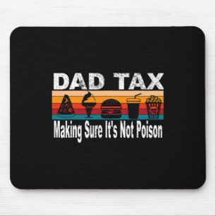 Mousepad Fazer de impostos, claro que não é veneno. Dia de 