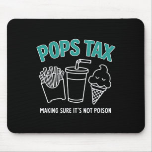 Mousepad Fazer de impostos com certeza que não é um Pai env
