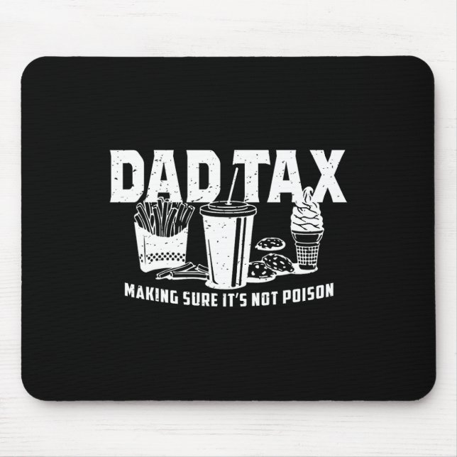 Mousepad Fazer de impostos com certeza que não é veneno (Frente)