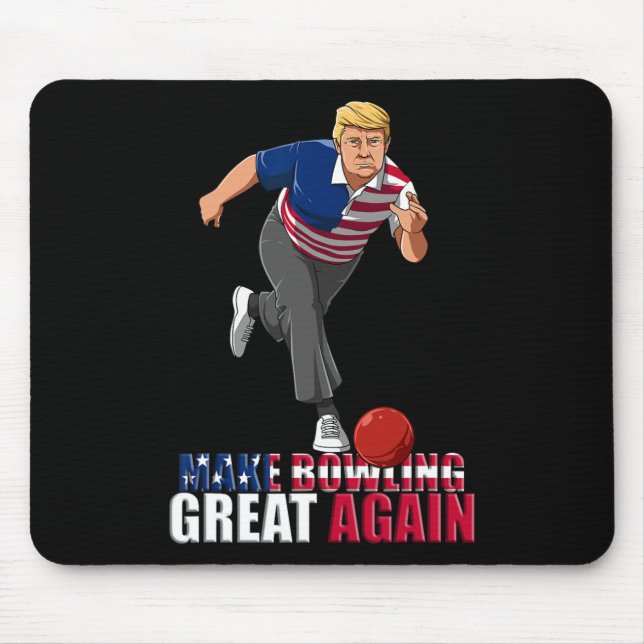 Mousepad Fazer Excelente De Boliche Novamente - Boliche Eng (Frente)