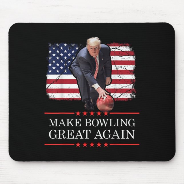 Mousepad Fazer Excelente De Boliche Novamente - Boliches En (Frente)