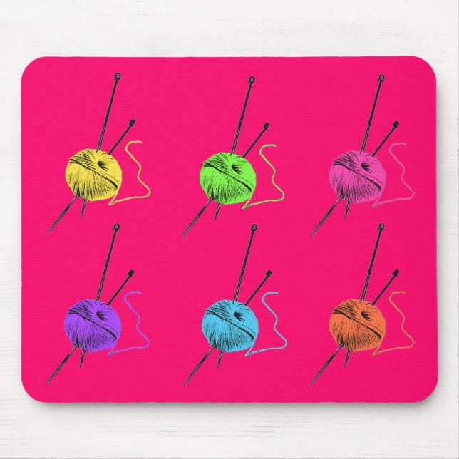 Mousepad Fazer malha vai POP! (Frente)