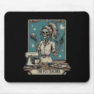 Mousepad Fcs Professora Skeleton Halloween Family E Consumi