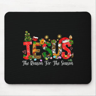 Mousepad Fé Cristã Jesus É A Razão Da Temporada
