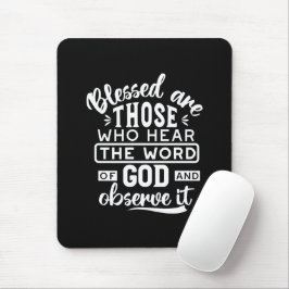 Mousepad Fé e Obediência – Escritura Inspiradora