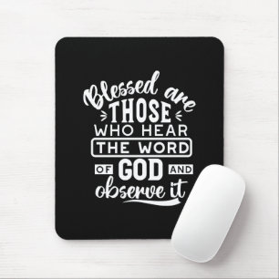 Mousepad Fé e Obediência – Escritura Inspiradora