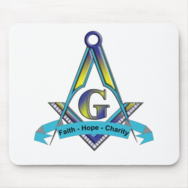 Mousepad Fé, esperança, caridade (Frente)