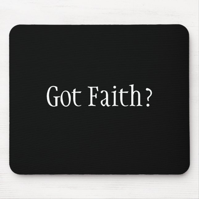 Mousepad Fé obtida? (Frente)