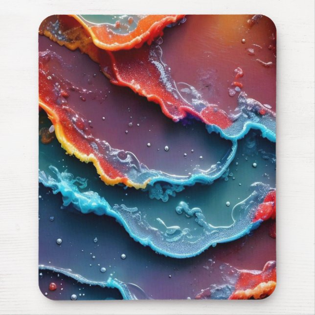 Mousepad Fechamento da Tinta Colorida (Frente)