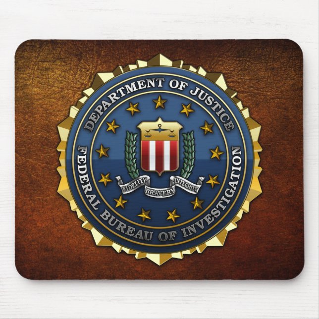 Mousepad Federal Bureau of Investigation (Frente)