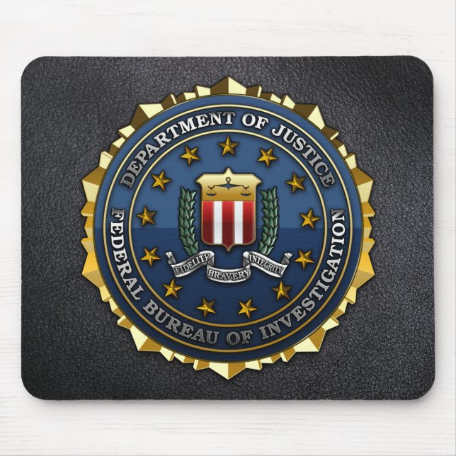 Mousepad Federal Bureau of Investigation (Frente)