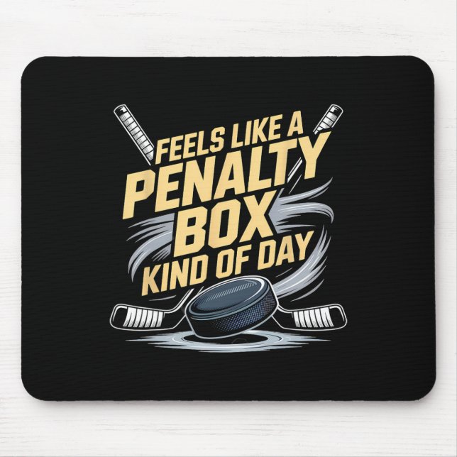Mousepad Feels Like A Penalty Box Kind Of Day _44  (Frente)