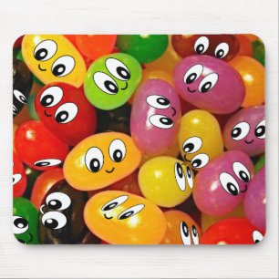 Mousepad Feijão de geléia bonito