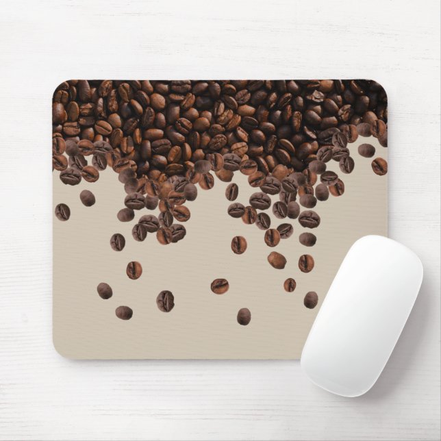 Mousepad Feijões de café (Com mouse)