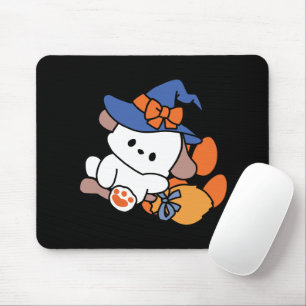 Mousepad Feiticeira de pata no treinamento - Cão de Hallowe