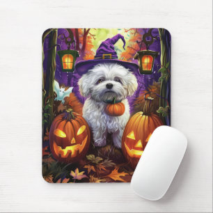 Mousepad Feiticeira do Dia das Bruxas e Abóbora Spookon Bic