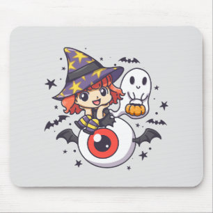 Mousepad Feiticeiro Bonito para o Halloween