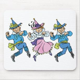 Mousepad Feiticeiro de Oz, Bela dança Munchkins!