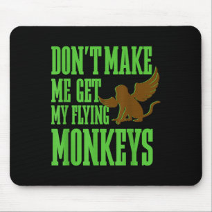 Mousepad Feiticeiro De Oz Wicked Witch Pega Meus Macacos Vo