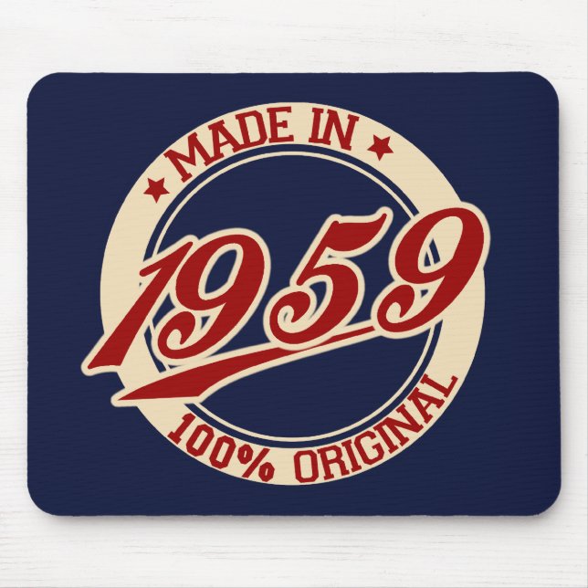 Mousepad Feito Em 1959 (Frente)