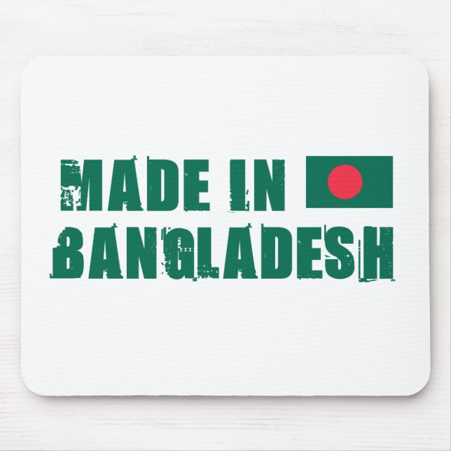 Mousepad Feito em Bangladesh (Frente)