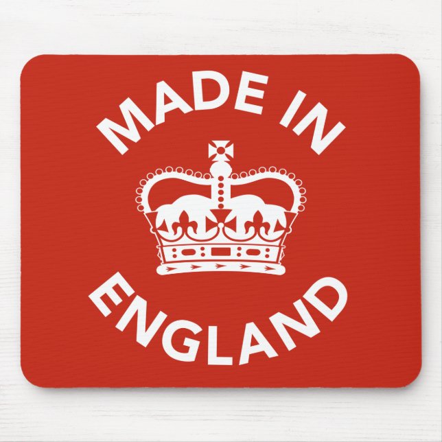 Mousepad Feito em Inglaterra Mousemat (Frente)