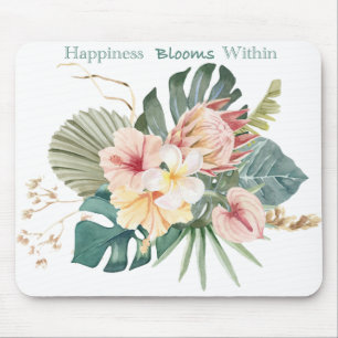 Mousepad Felicidade Bloomia Dentro Do Pad Do Mouse