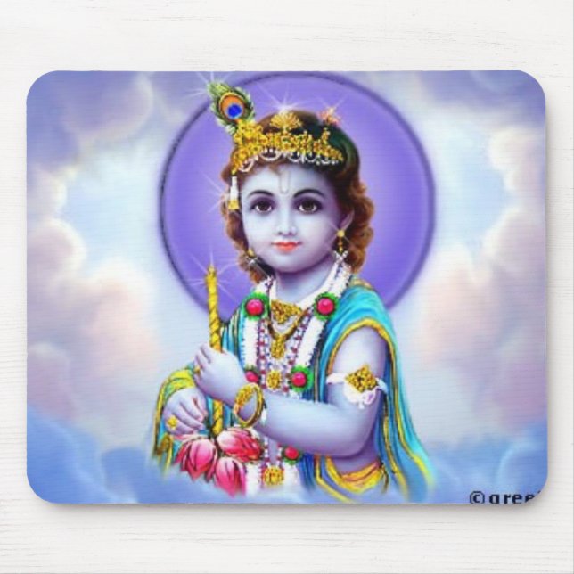 Mousepad Felicidade de Krishna (Frente)