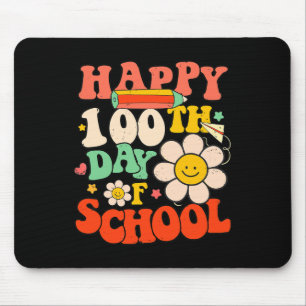 Mousepad Feliz 100º Dia De Professores Crianças De 100 Dias
