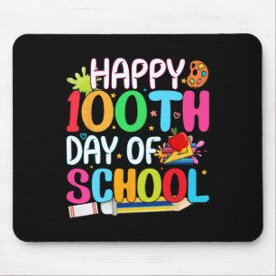 Mousepad Feliz 100º Dia de Professores Professores Crianças