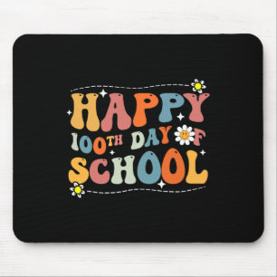Mousepad Feliz 100.º Dia De Estudantes Doces 1