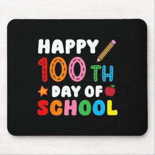 Mousepad Feliz 100 Dias De Professora De Lápis Da Escola Ki