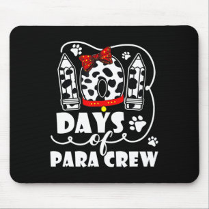 Mousepad Feliz 101 Dias de Escola Para Tripulação 100 Dias