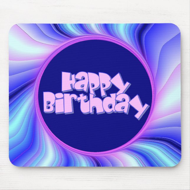 Mousepad Feliz aniversario (Frente)