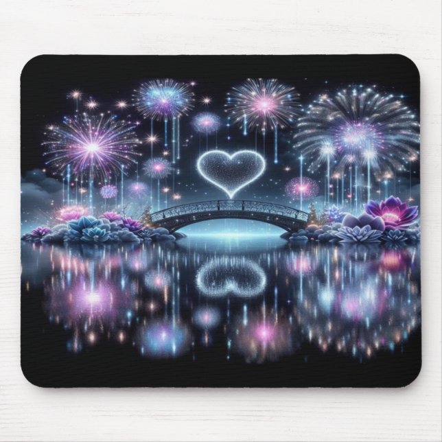 Mousepad Feliz aniversário América (Frente)