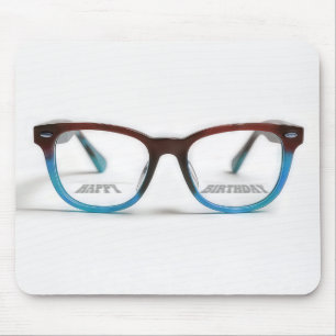 Mousepad Feliz aniversário Bifocals