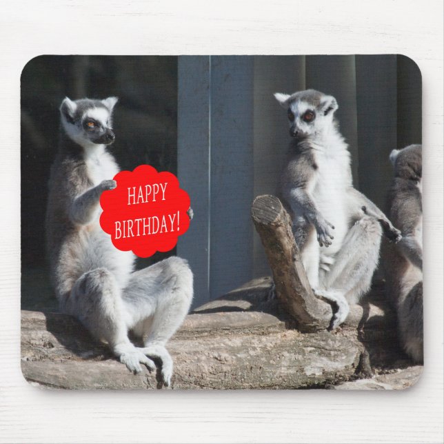 Mousepad Feliz Aniversário Katta (Frente)