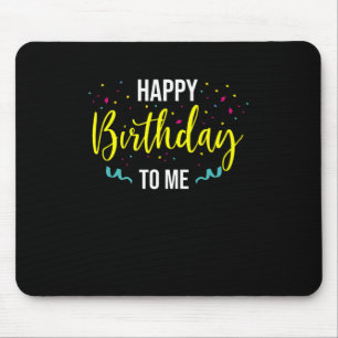 Mousepad Feliz Aniversário Para A Festa Que Comemora O Pres